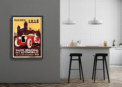 Poster Palais Rameau French Car Lille