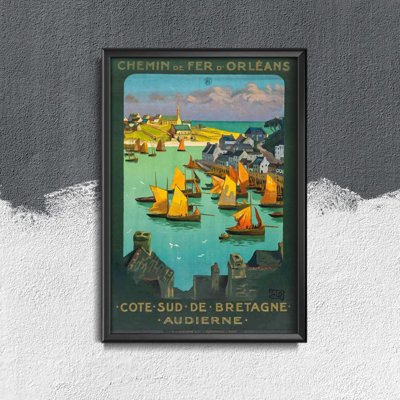 Wall art Brittany France