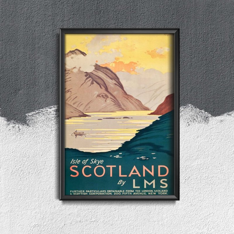 Poster Vintage Scotland