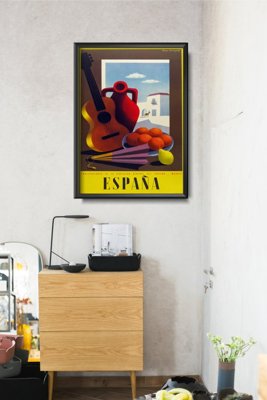 Wall art Vintage Spain Madrid