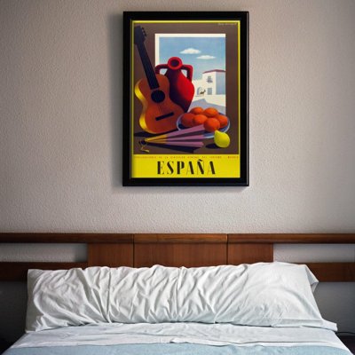 Wall art Vintage Spain Madrid