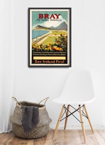 Poster Ireland Bray For Better Holidays