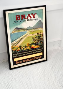 Poster Ireland Bray For Better Holidays