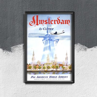 Canvas poster Holland