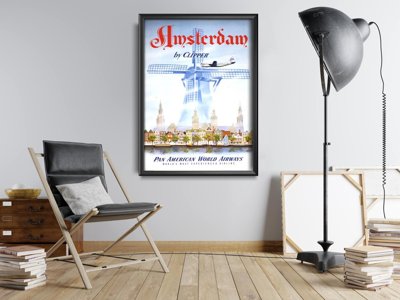 Canvas poster Holland