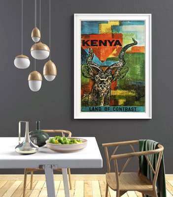 Poster Kenya Africa