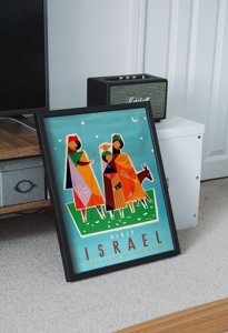 Vintage poster Israel