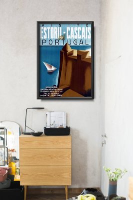 Poster Portugal Estoril Cascais