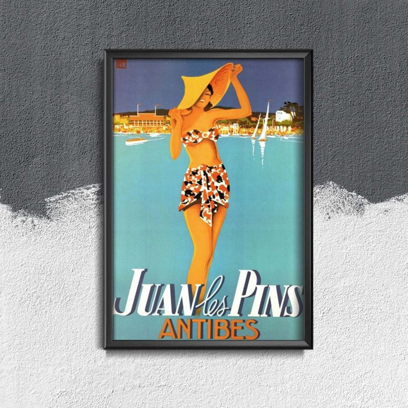 Vintage poster France Juan Les Pins