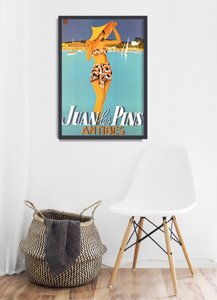 Vintage poster France Juan Les Pins