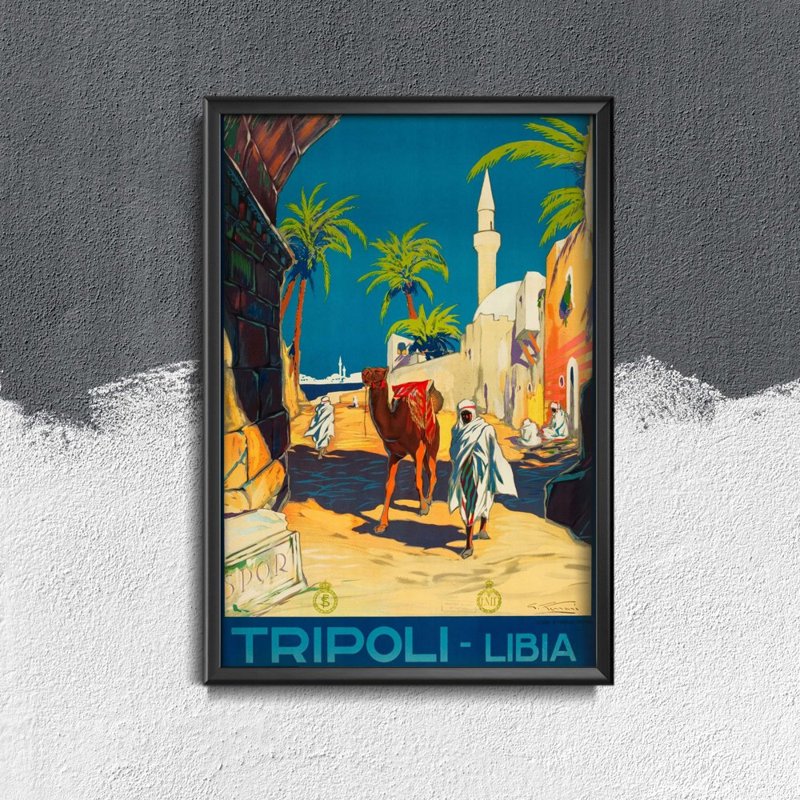 Poster Libya Tripolis