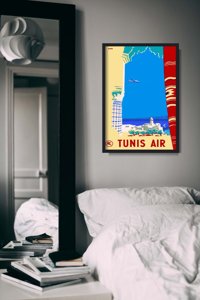 Vintage poster Tunisa Air