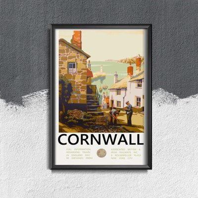 Canvas poster Cornwall