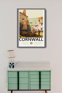 Canvas poster Cornwall