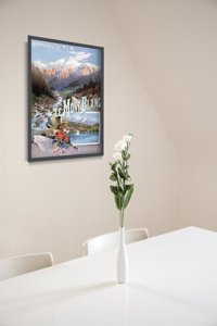 Wall art Mont Blanc French