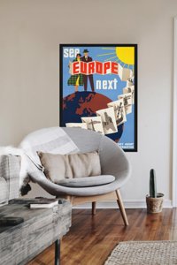 Vintage poster Europe