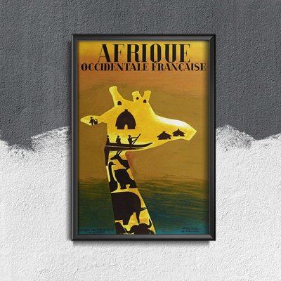 Canvas poster Afrique