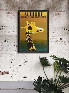 Canvas poster Afrique