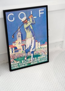 Poster Miami Golf