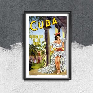 Poster Cuba holidays