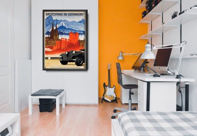 Vintage poster Germany Motoring