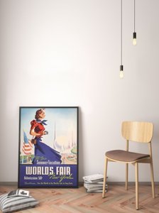 Poster World's Fair New York Usa