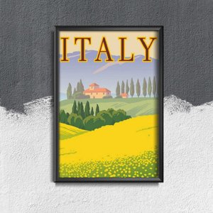 Vintage poster Italy View