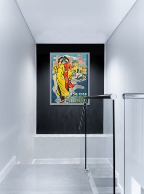 Vintage poster Visit Vietnam Sagon