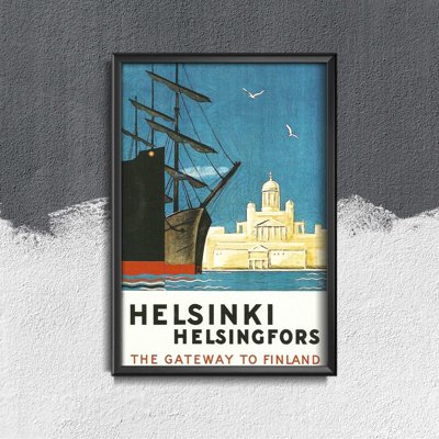 Vintage poster Helsinki