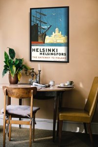 Vintage poster Helsinki