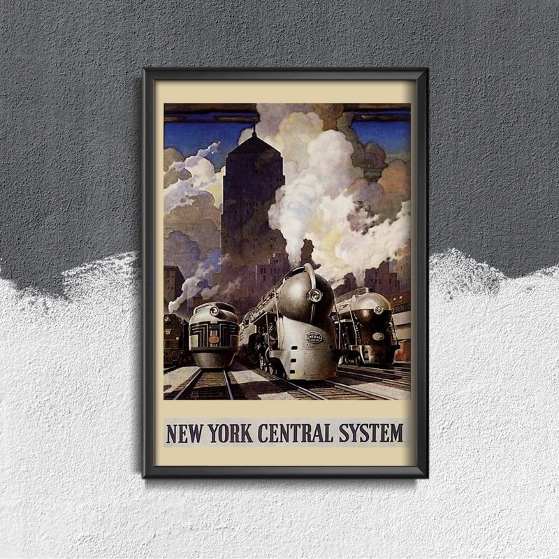 Poster New York Central System