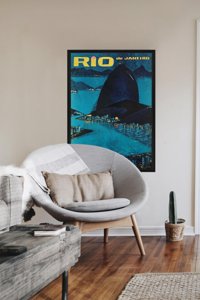 Canvas poster Rio de Janerio Brazil