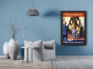 Poster Philadelphia Pennsylvania Railroad