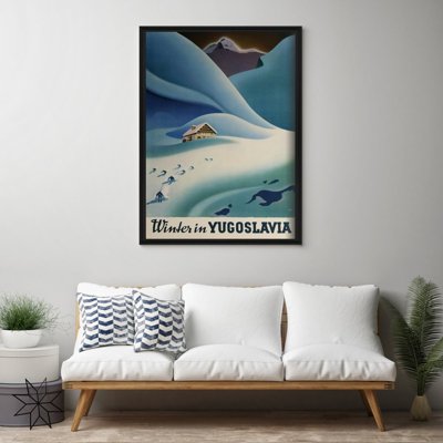 Poster Winter in Yugoslavia