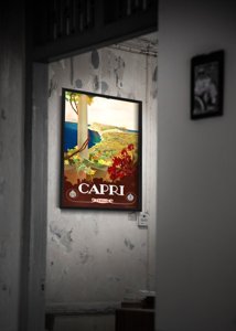 Poster Capri Italy
