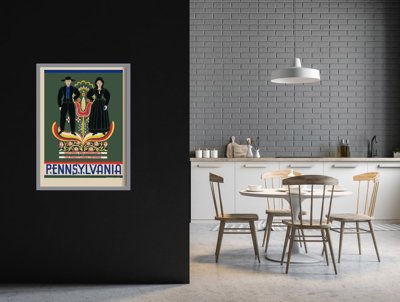 Vintage poster Pennsylvania