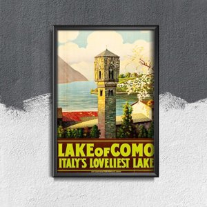 Poster Italy Lake of Como