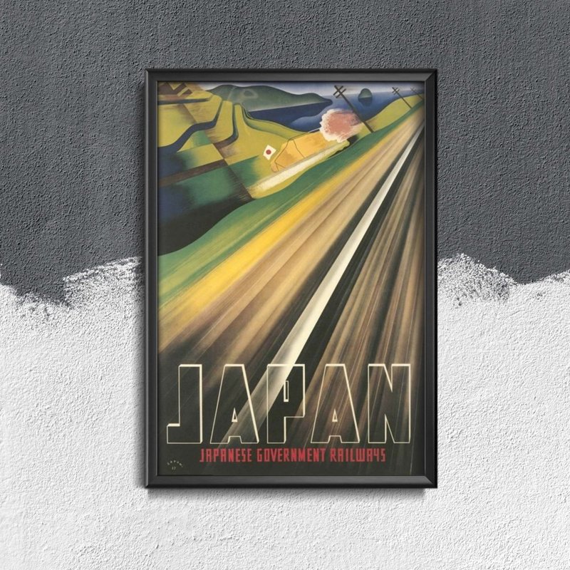 Poster Japan Government Railways