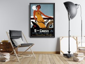 Canvas poster Canadian Pacific