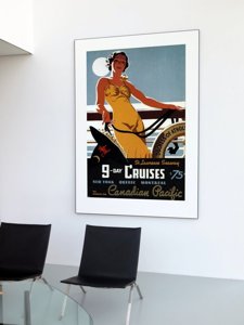 Canvas poster Canadian Pacific