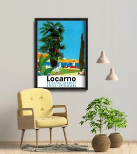 Vintage poster Switzerland Locarno