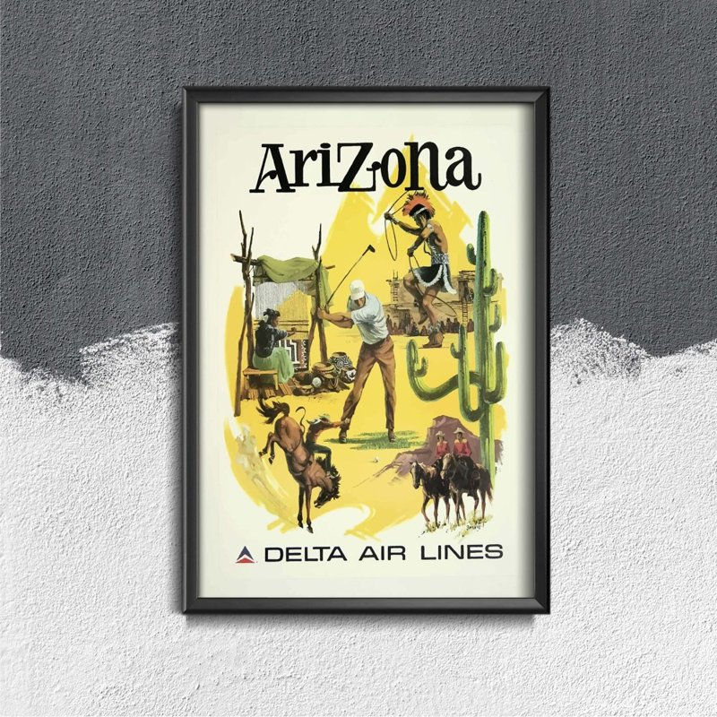 Canvas poster Arizona Delta Air Lines