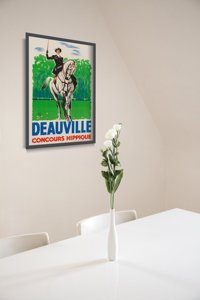 Vintage poster Deauville Concours Hippique France