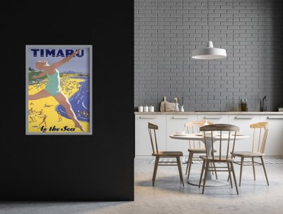 Poster New Zealand Timaru by the Sea