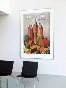 Vintage poster Denmark Kalundborg