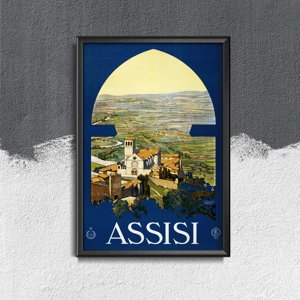 Poster Italy Assisi