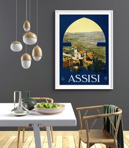 Poster Italy Assisi