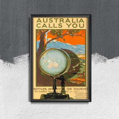 Poster Australia Calls You