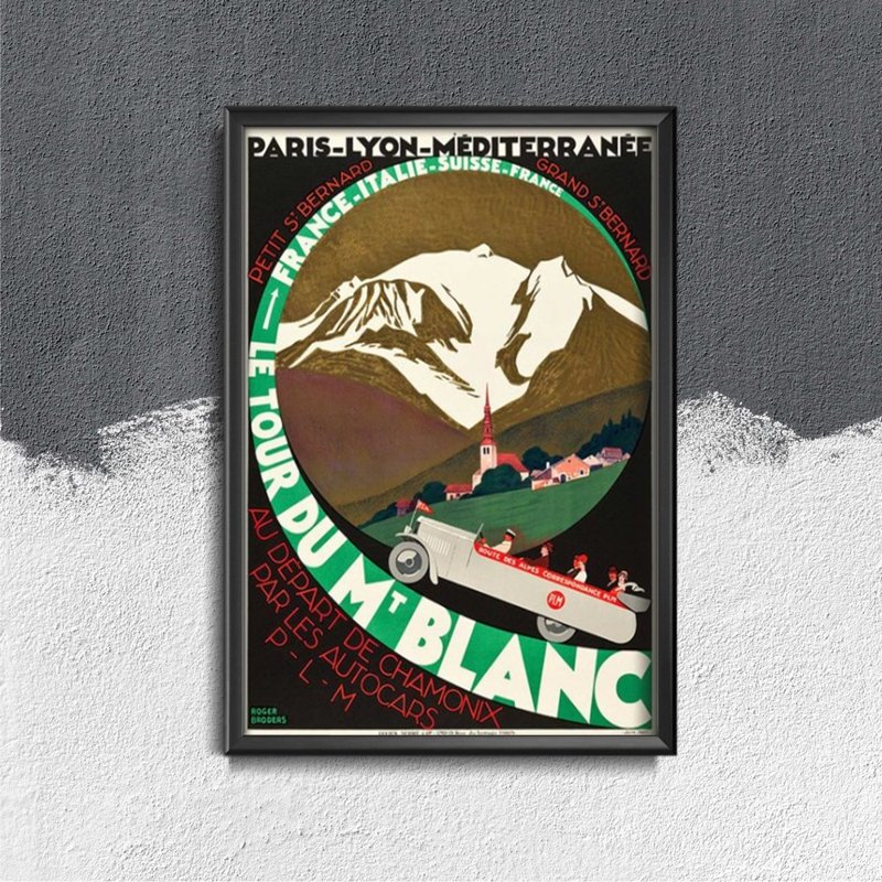 Wall art Mount Blanc