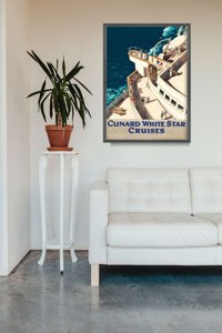 Canvas poster Cunard White Star Cruises